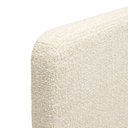 Fika Bed Head | Greige Pebble