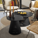 Finn Round Side Table | Black