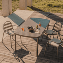 Flinders  Stackable Patio Chair | Olive