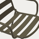 Flinders  Stackable Patio Chair | Olive