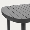 Flinders Patio Dining Table | Charcoal