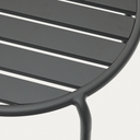 Flinders Patio Side Table | Charcoal