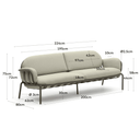 Flinders Patio Sofa | Olive