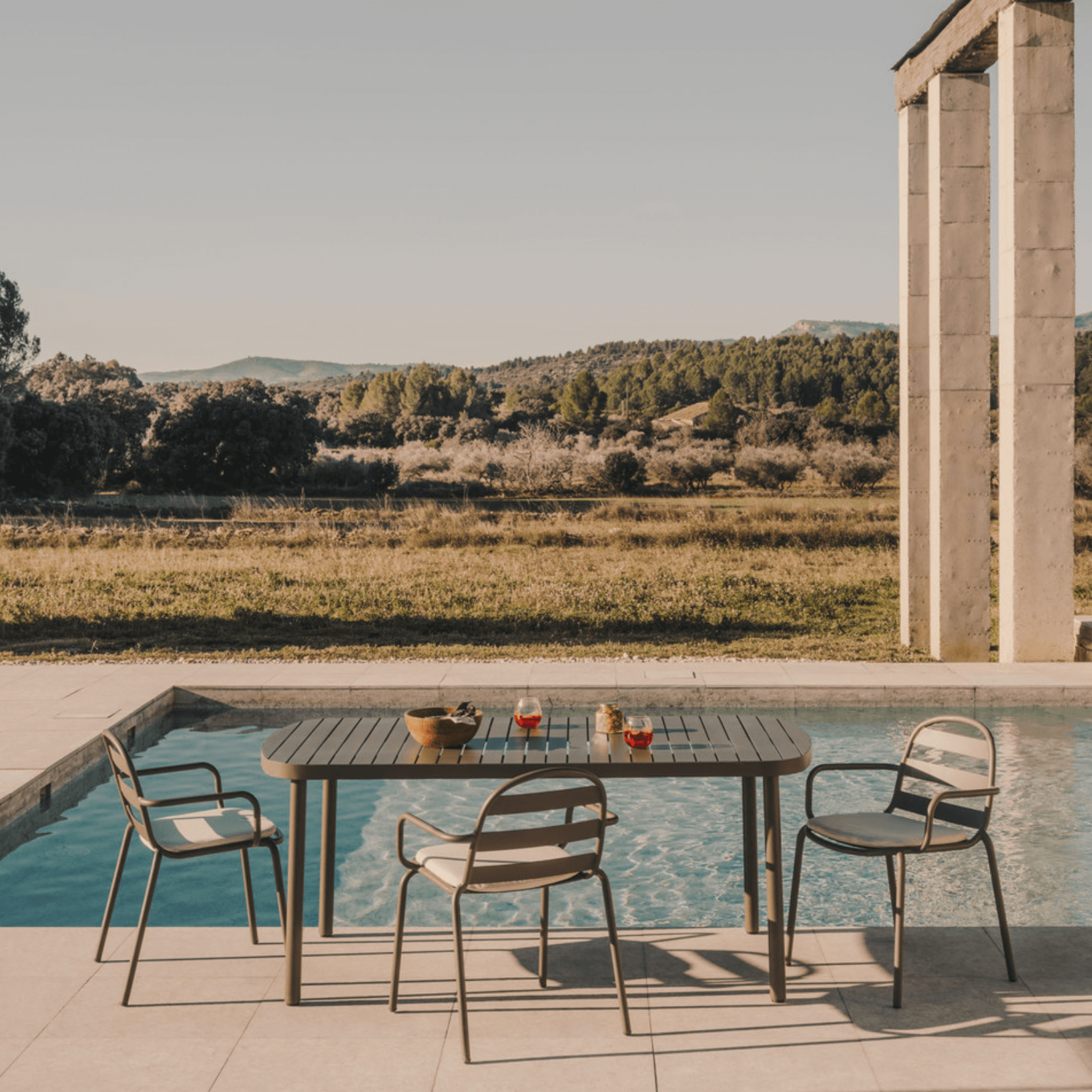 Beige patio chair sales cushions