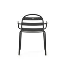 Flinders Stackable Patio Chair | Charcoal