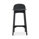 Frankie Bench Barstool | Black Ash