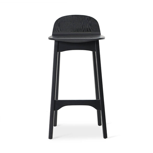 Frankie Bench Barstool Black Ash CLU Living Pty Ltd