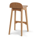 Frankie Bench Barstool | Natural Ash