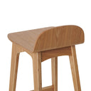 Frankie Bench Barstool | Natural Ash