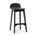 Frankie Bench Barstool | Black Ash