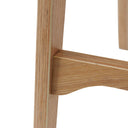 Frankie Bench Barstool | Natural Ash