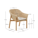 Galea Patio Dining Chair
