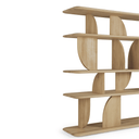 Geometric Rack Bookshelf | Oak