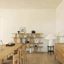 Geometric Rack Bookshelf | Oak