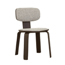 Gigi Dining Chair | Coal / Dark Elm