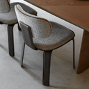 Gigi Dining Chair | Coal / Dark Elm