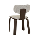 Gigi Dining Chair | Coal / Dark Elm