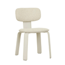 Gigi Dining Chair | Nougat Speckle / Light Linen Grey