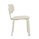 Gigi Dining Chair | Nougat Speckle / Light Linen Grey