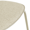 Gigi Dining Chair | Nougat Speckle / Light Linen Grey