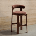 Hill Bar Height Barstool | Brick