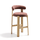 Hill Bar Height Barstool | Terracotta