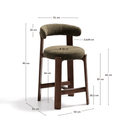 Hill Bench Barstool | Forest