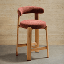Hill Bench Barstool | Terracotta