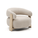 Grant Armchair | Ivory / Natural Ash
