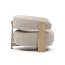 Grant Armchair | Ivory / Natural Ash