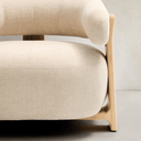 Grant Armchair | Ivory / Natural Ash