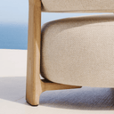 Grant Patio Armchair | Ivory / Teak