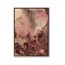Garnet Geode II Framed Canvas Print
