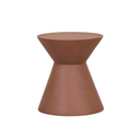 Granada Hourglass Patio Side Table | Brique