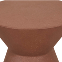 Granada Hourglass Patio Side Table | Brique