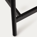 Halden Bench Barstool | Black