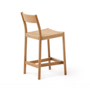 Halden Bench Barstool | Natural Oak