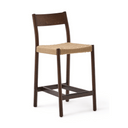Halden Bench Barstool | Walnut Brown