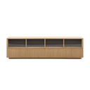 Hally Tall Entertainment Cabinet | Oak