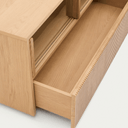 Hally Tall Entertainment Cabinet | Oak