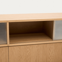 Hally Tall Entertainment Cabinet | Oak
