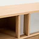 Hally Tall Entertainment Cabinet | Oak