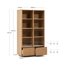 Hally Storage Cabinet | Oak