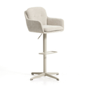 Harlow Adjustable Barstool | Beige