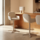 Harlow Adjustable Barstool | Beige