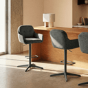 Harlow Adjustable Barstool | Pine Green