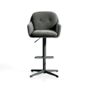 Harlow Adjustable Barstool | Pine Green