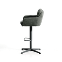 Harlow Adjustable Barstool | Pine Green