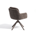Harlow Swivel Office Chair | Brown