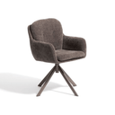 Harlow Swivel Office Chair | Brown